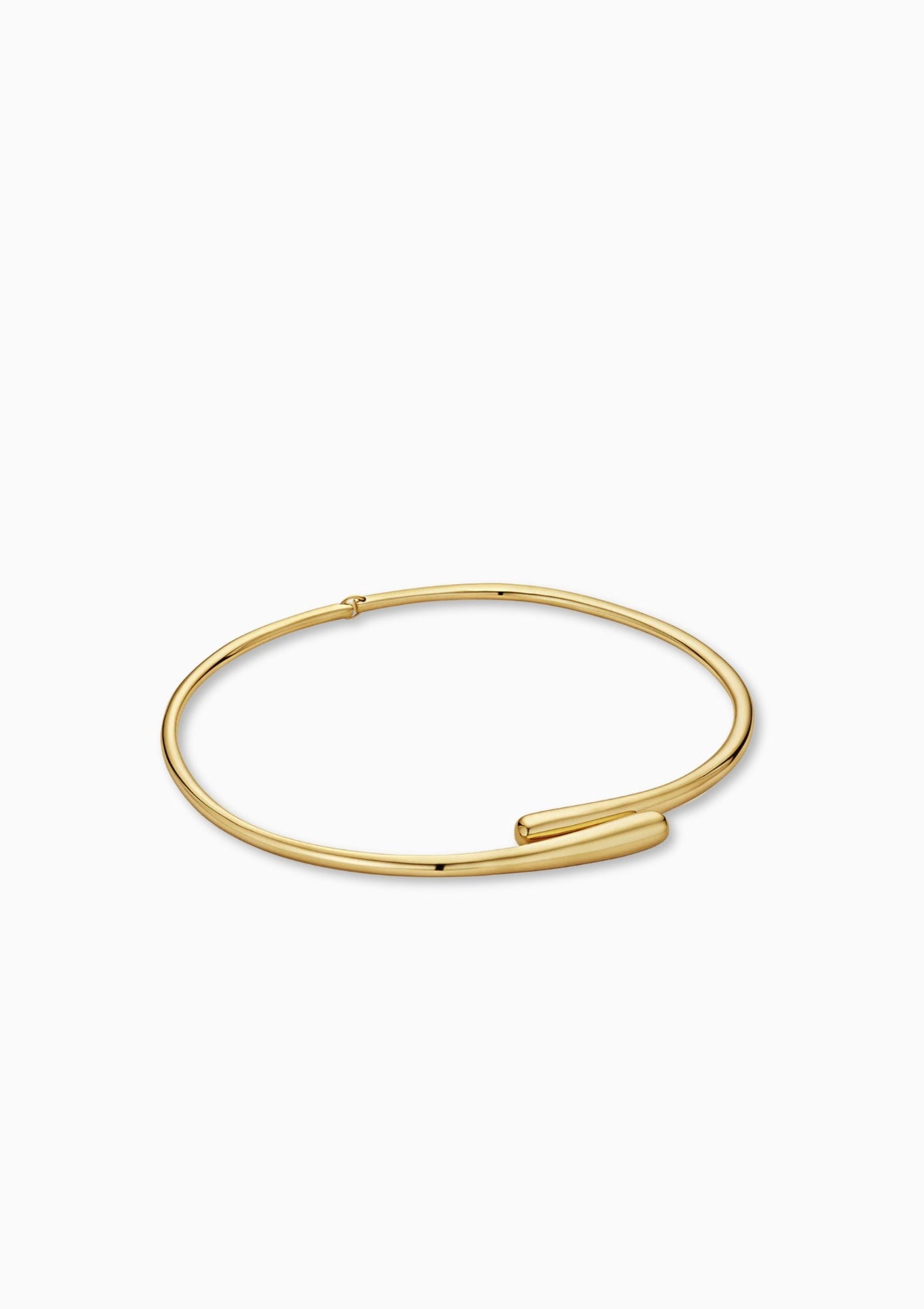 Dash Hinge Wrap Choker | Gold