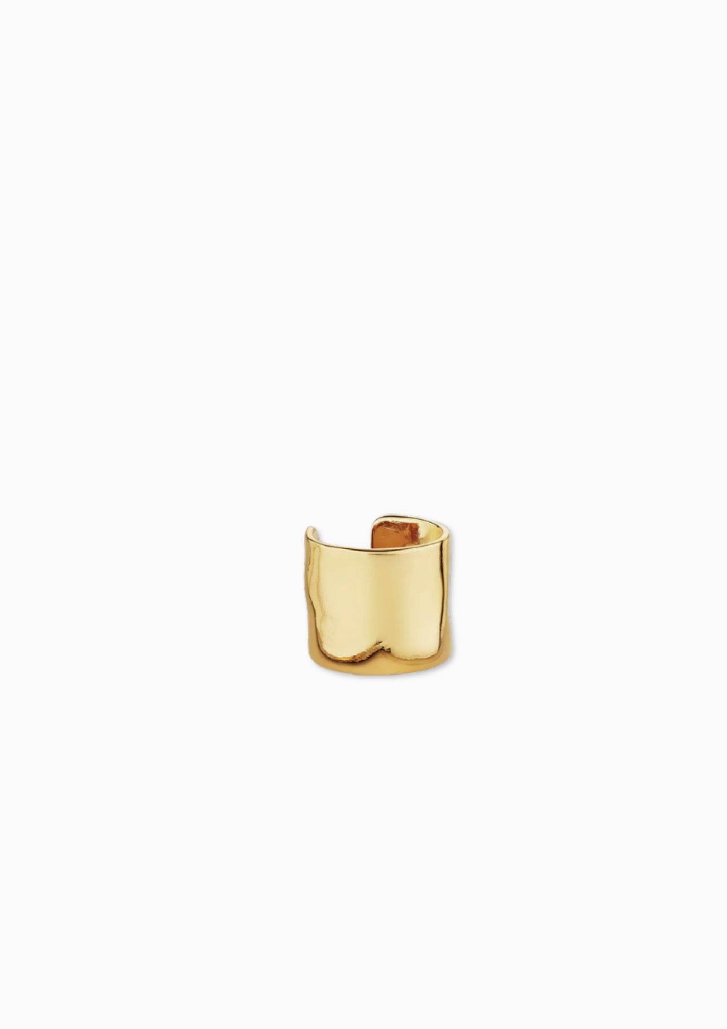 Soko Maji Ear Cuff in Gold, available at Diani.