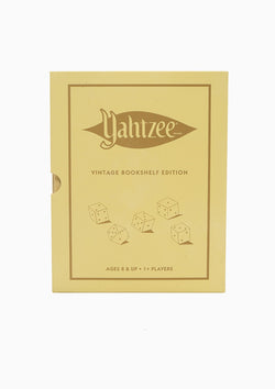 Yahtzee Vintage Bookshelf Edition