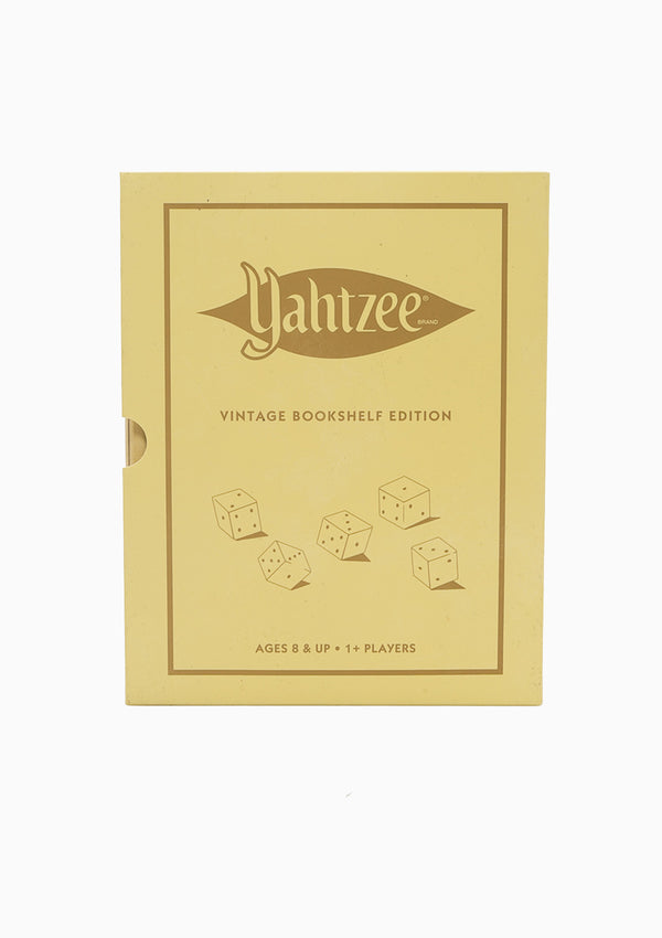 Yahtzee Vintage Bookshelf Edition