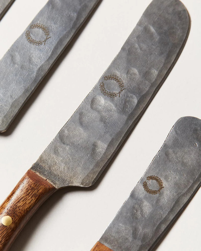 Artisan Forged Cheese Knives | Mango