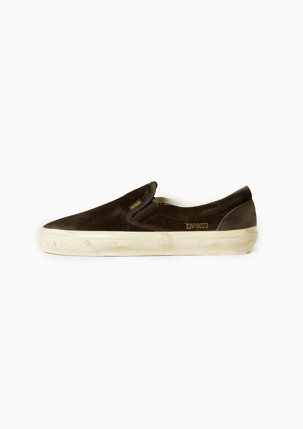 VCE Penstar Sneaker Suede Leather Heel Tab | Black