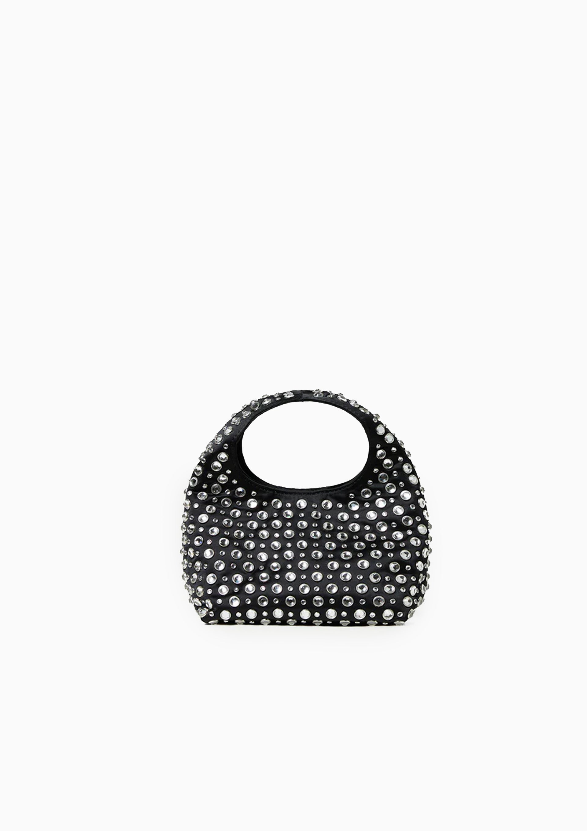 Kenzie Mini Bag | Black/Crystal