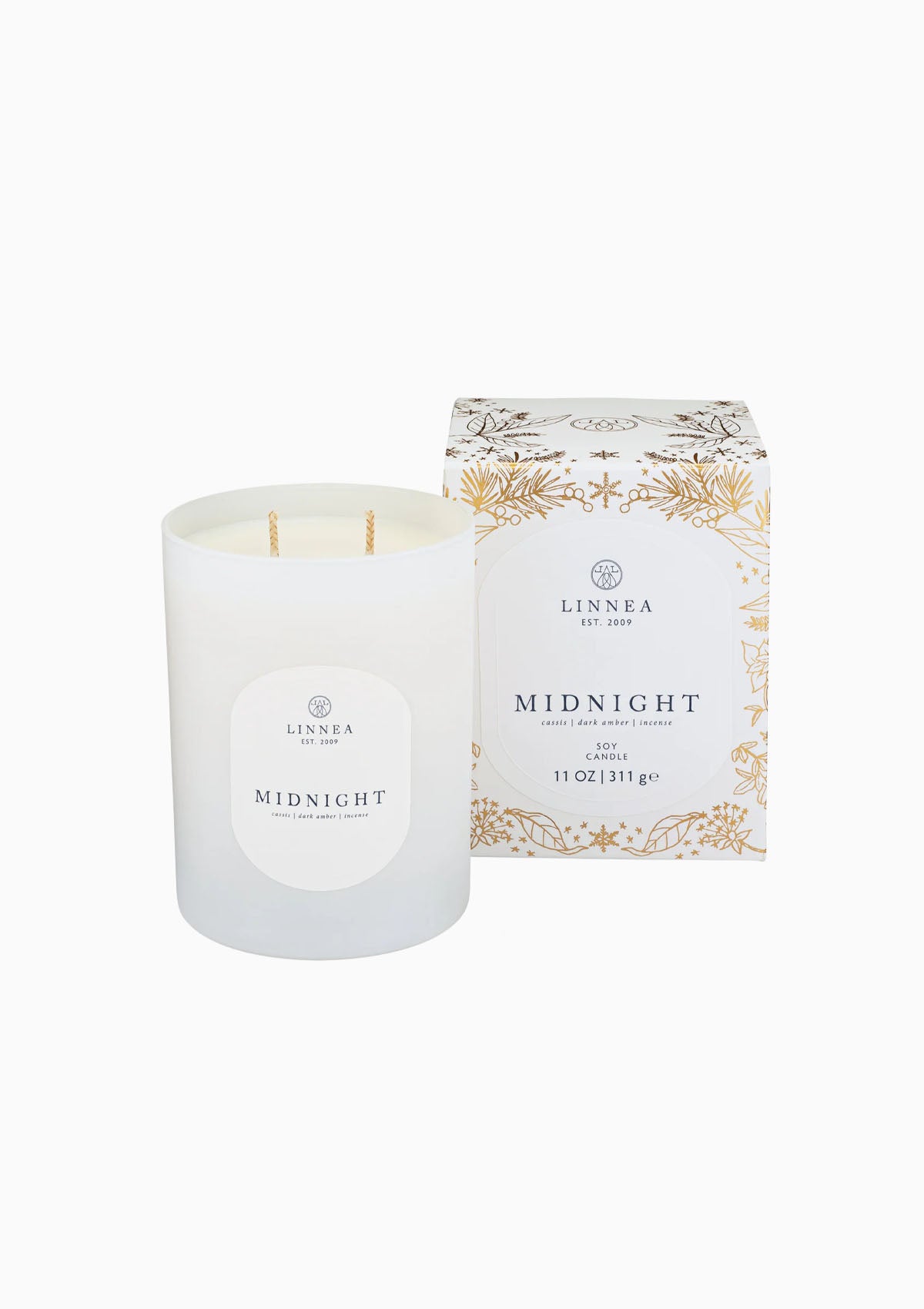 Midnight Double Wick Candle