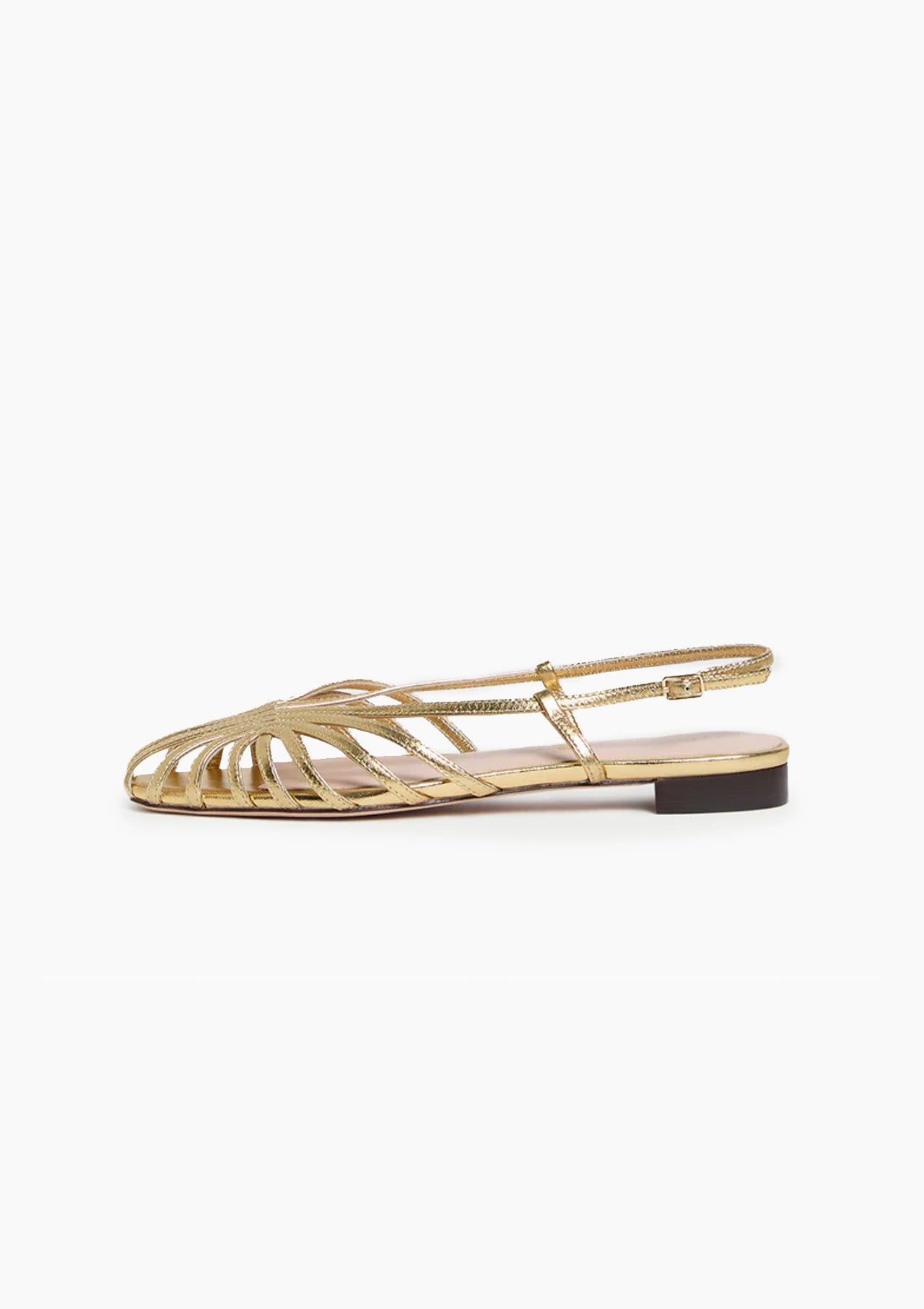 Devon Slingback Sandal | Gold