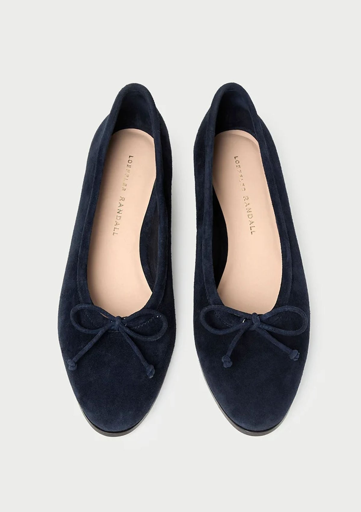 Noelle Suede Ballet Flat | Navy