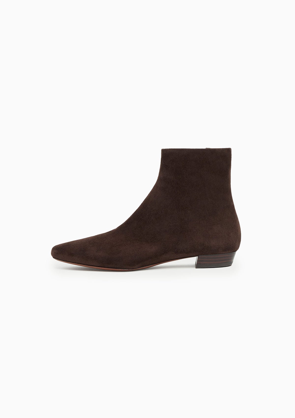 Siya Suede Ankle Boot | Brown