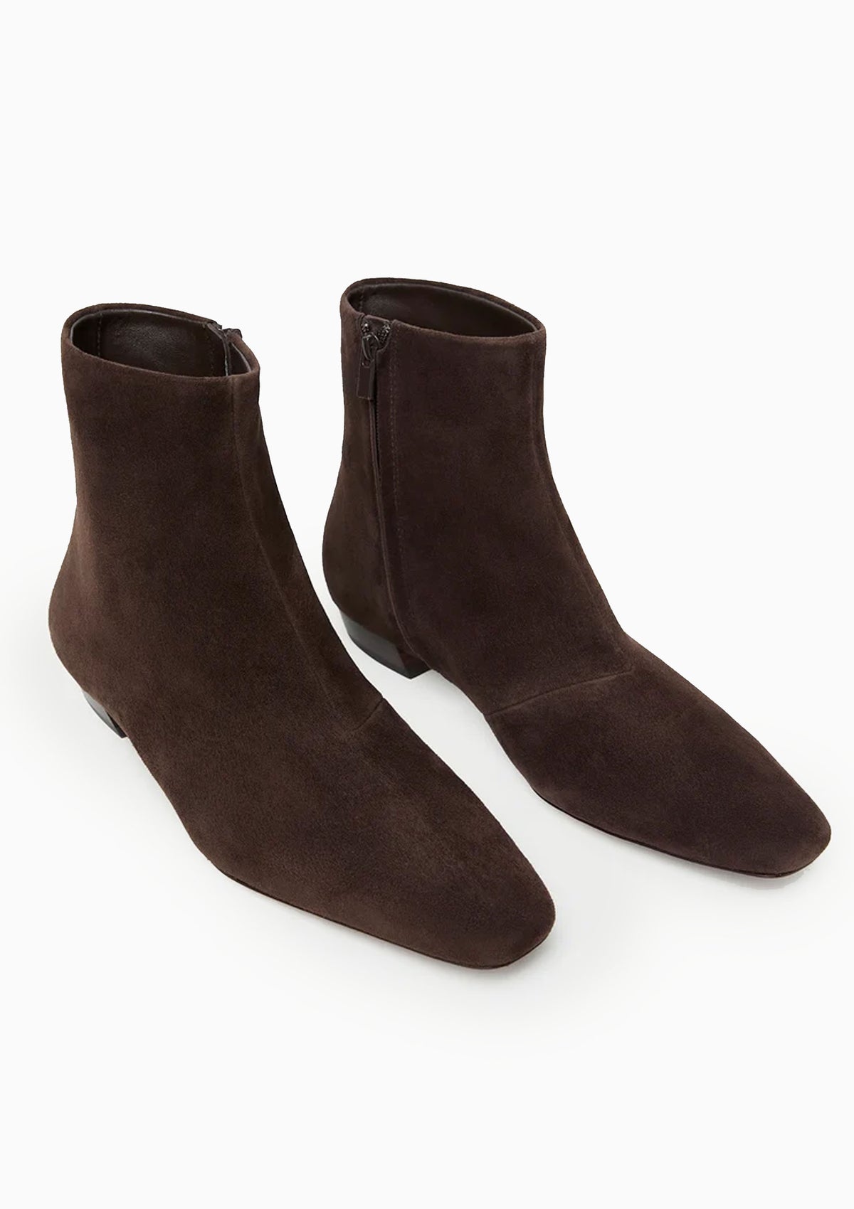 Siya Suede Ankle Boot | Brown