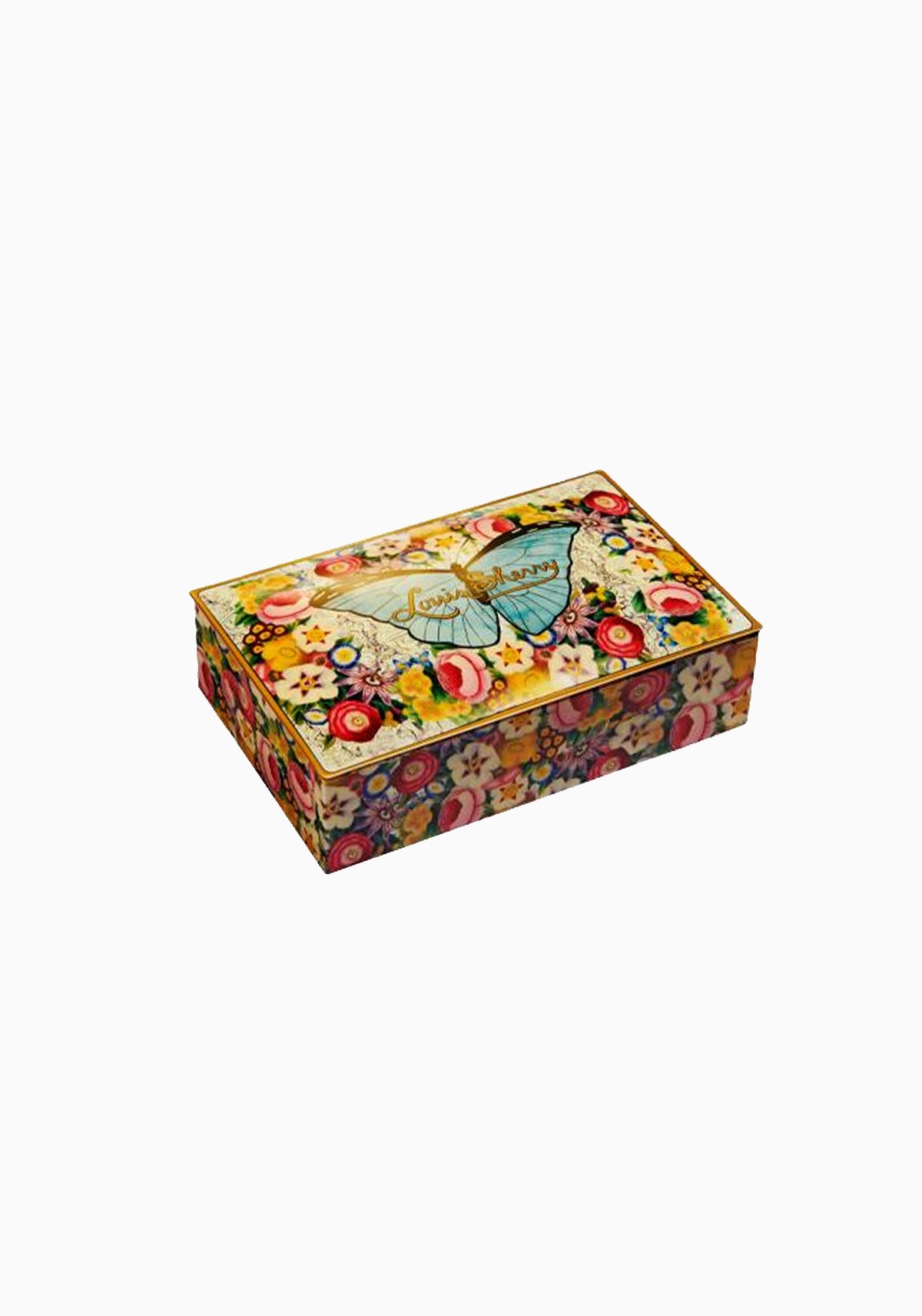 Louis Sherry Chocolates 12-Piece Tin | John Derian Butterfly