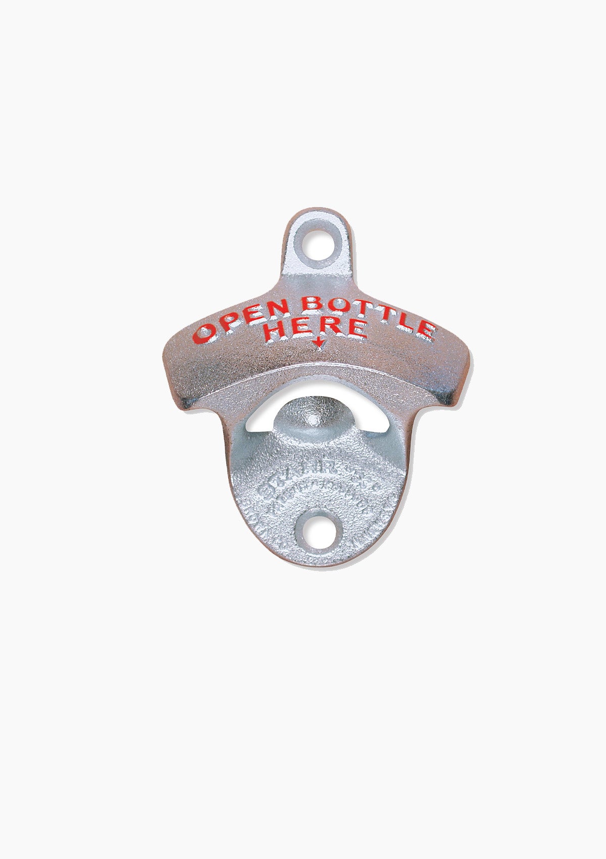 Open Bottle Here Wall Mount Opener