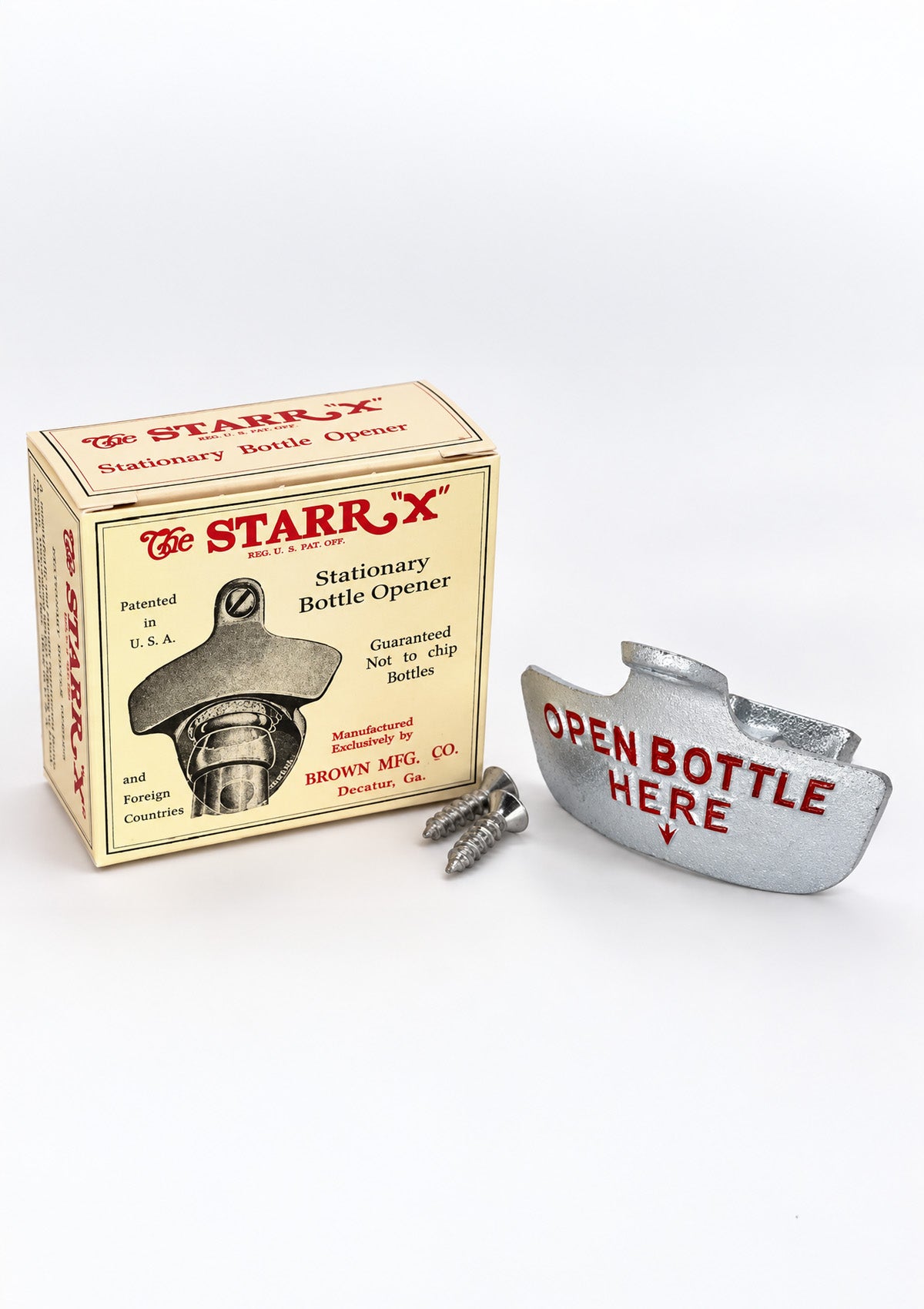 Open Bottle Here Wall Mount Opener
