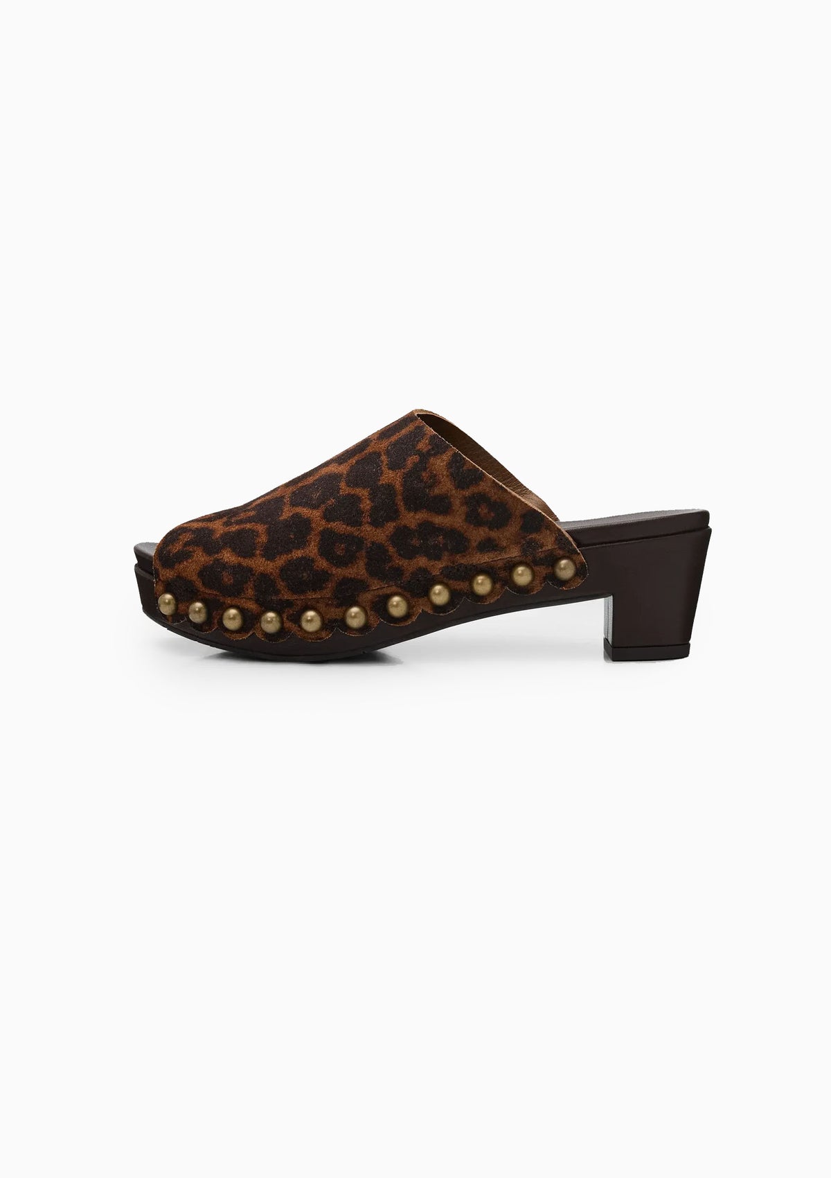 Nain Clog | Hazelnut Leopard