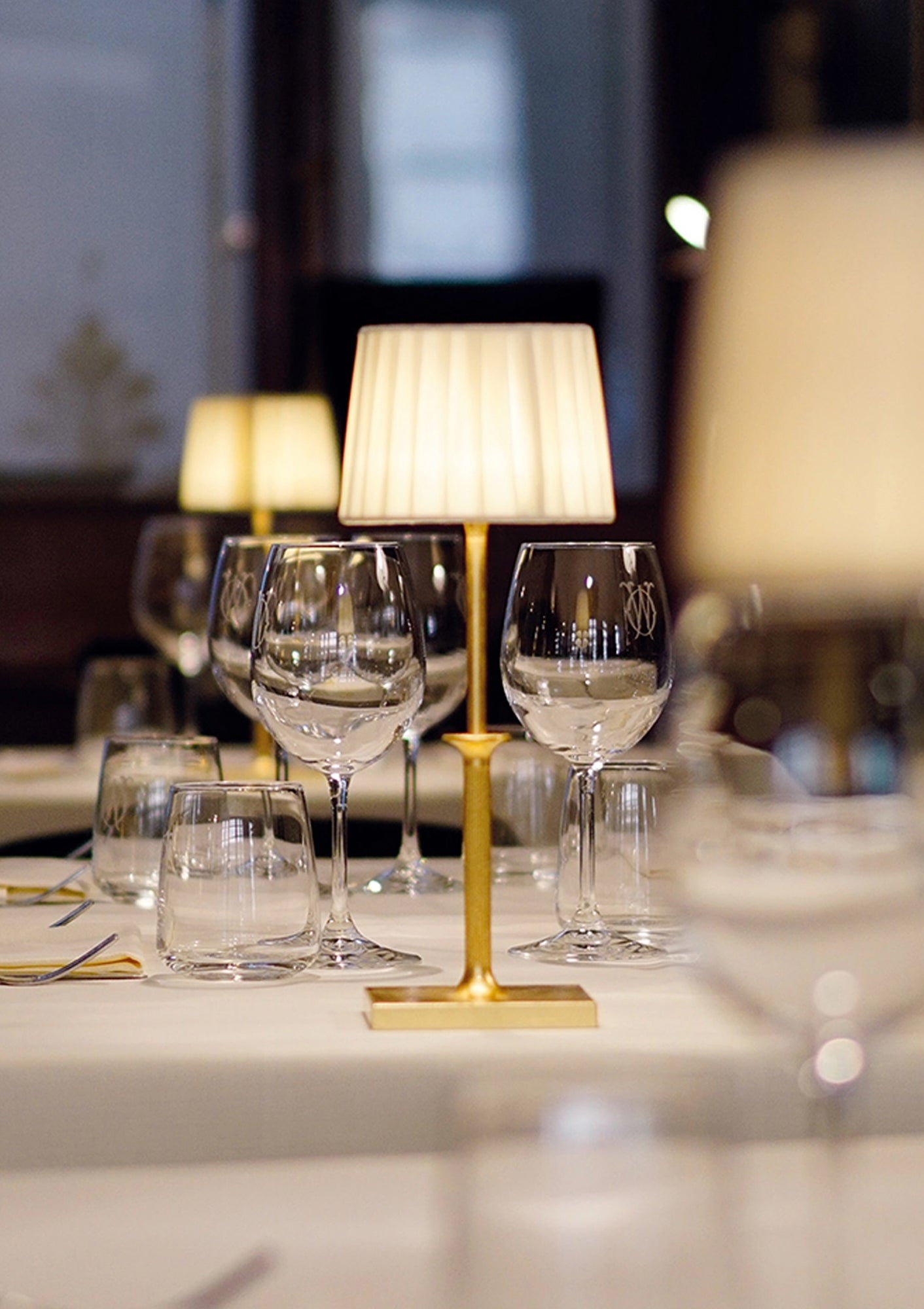 Poldina Classic Cordless Lamp | Matte Gold