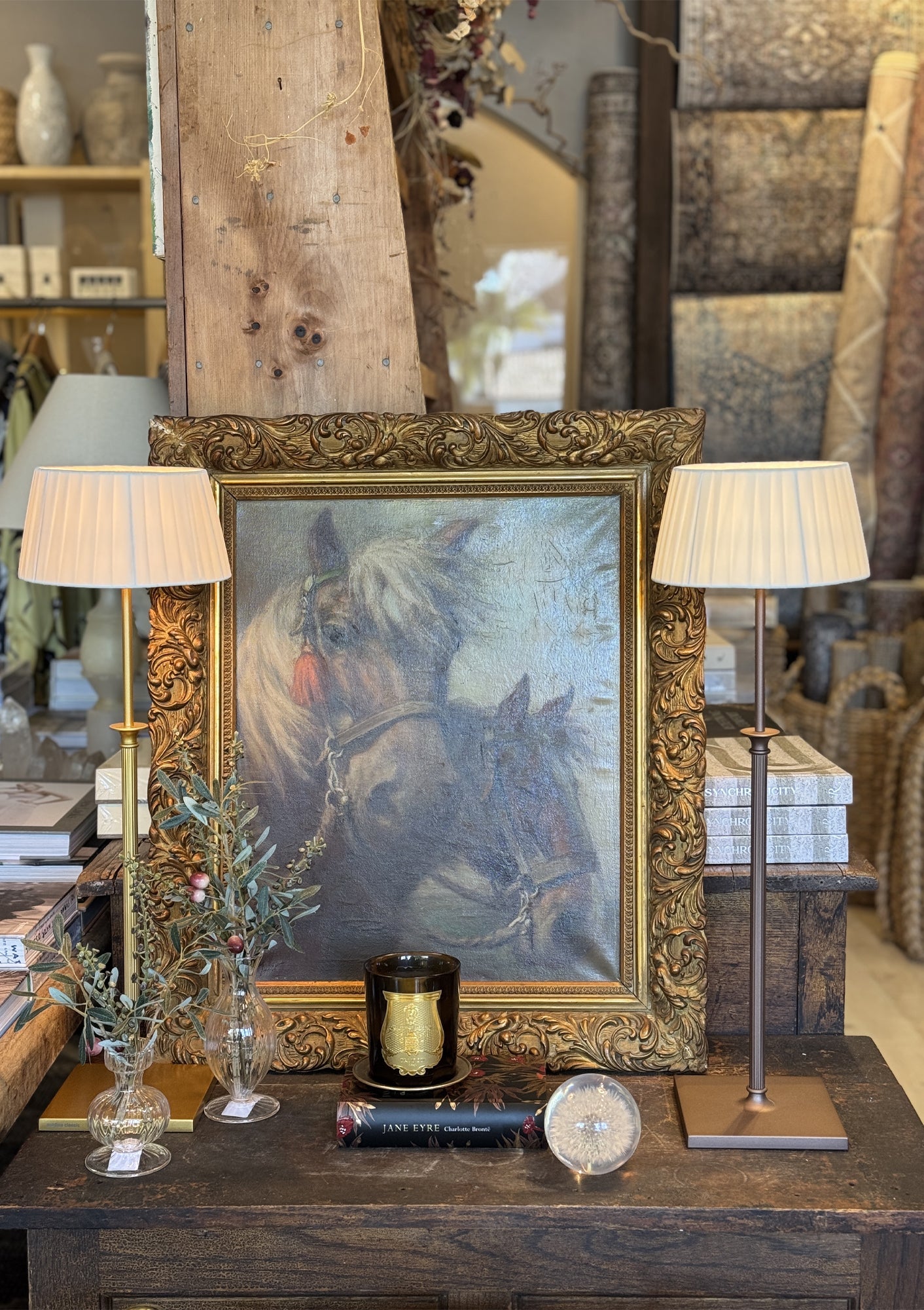 Poldina Classic L Desk Lamp | Bronze