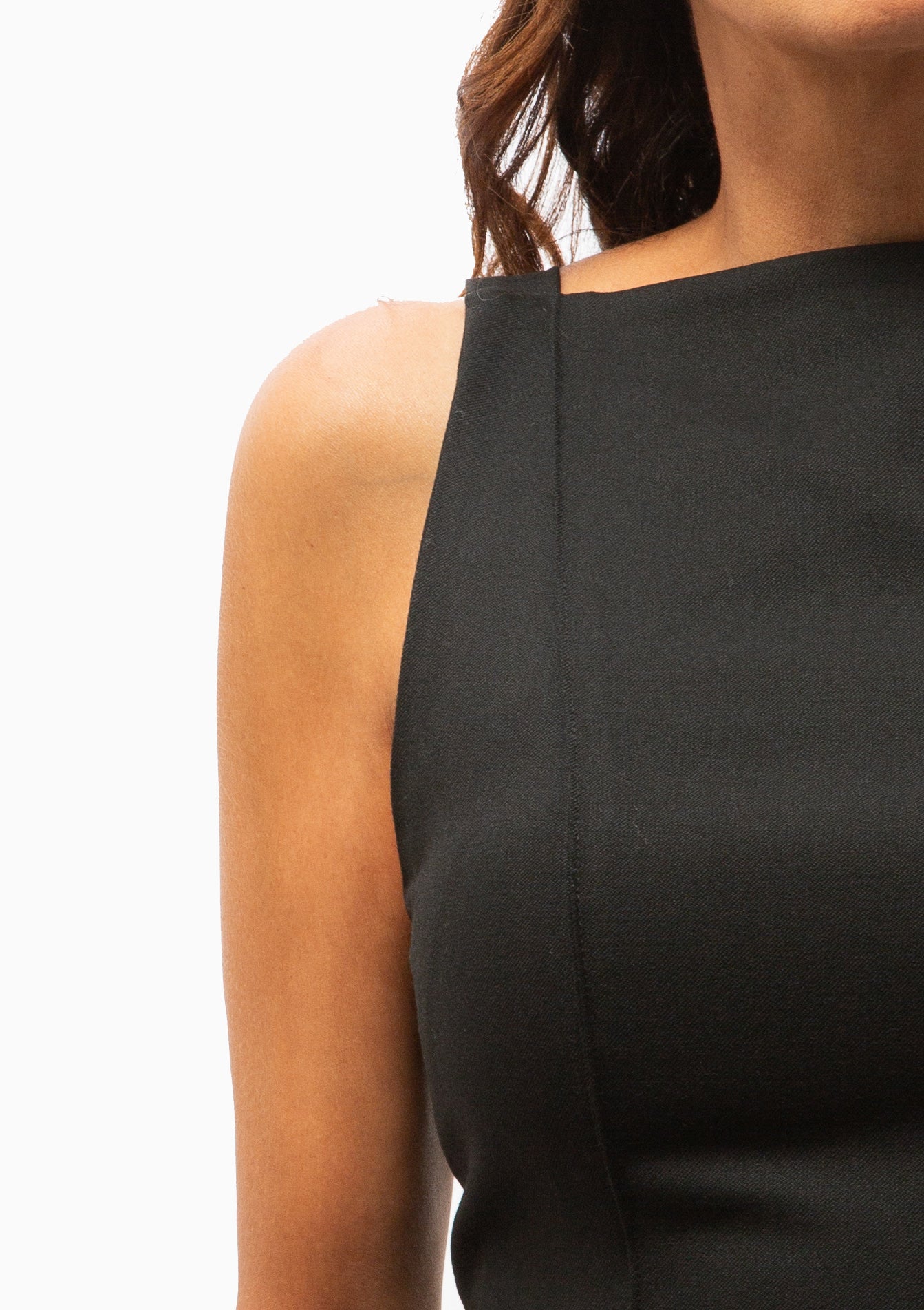 Sabrina Midi Dress | Deep Black