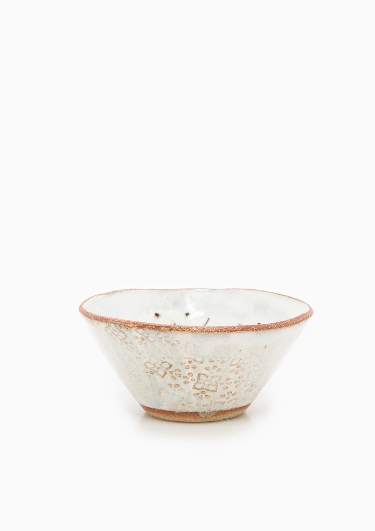 Ice Cream Bowl Wildflower Grey 6