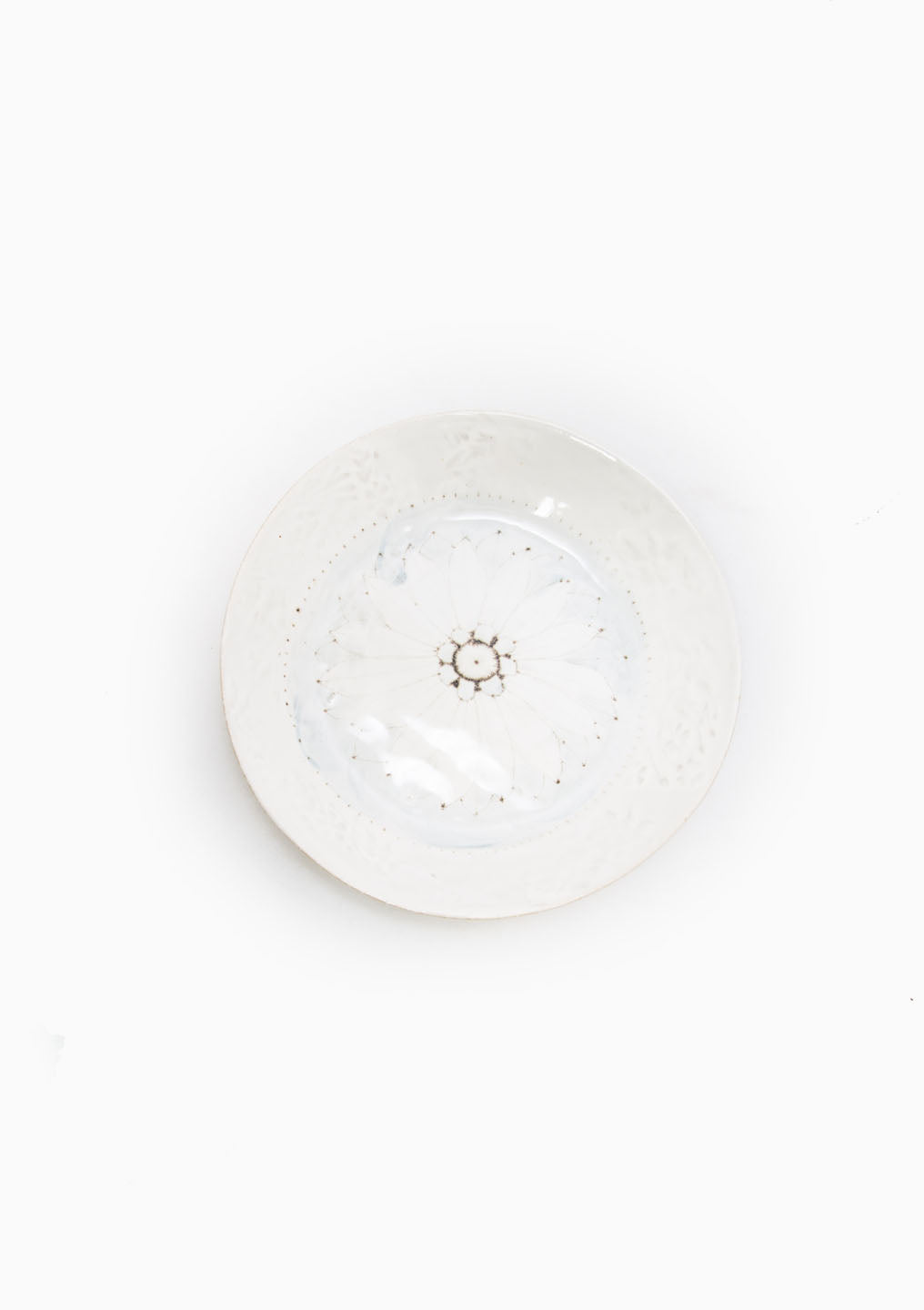 Salad Plate Wildflower Light Blue 2