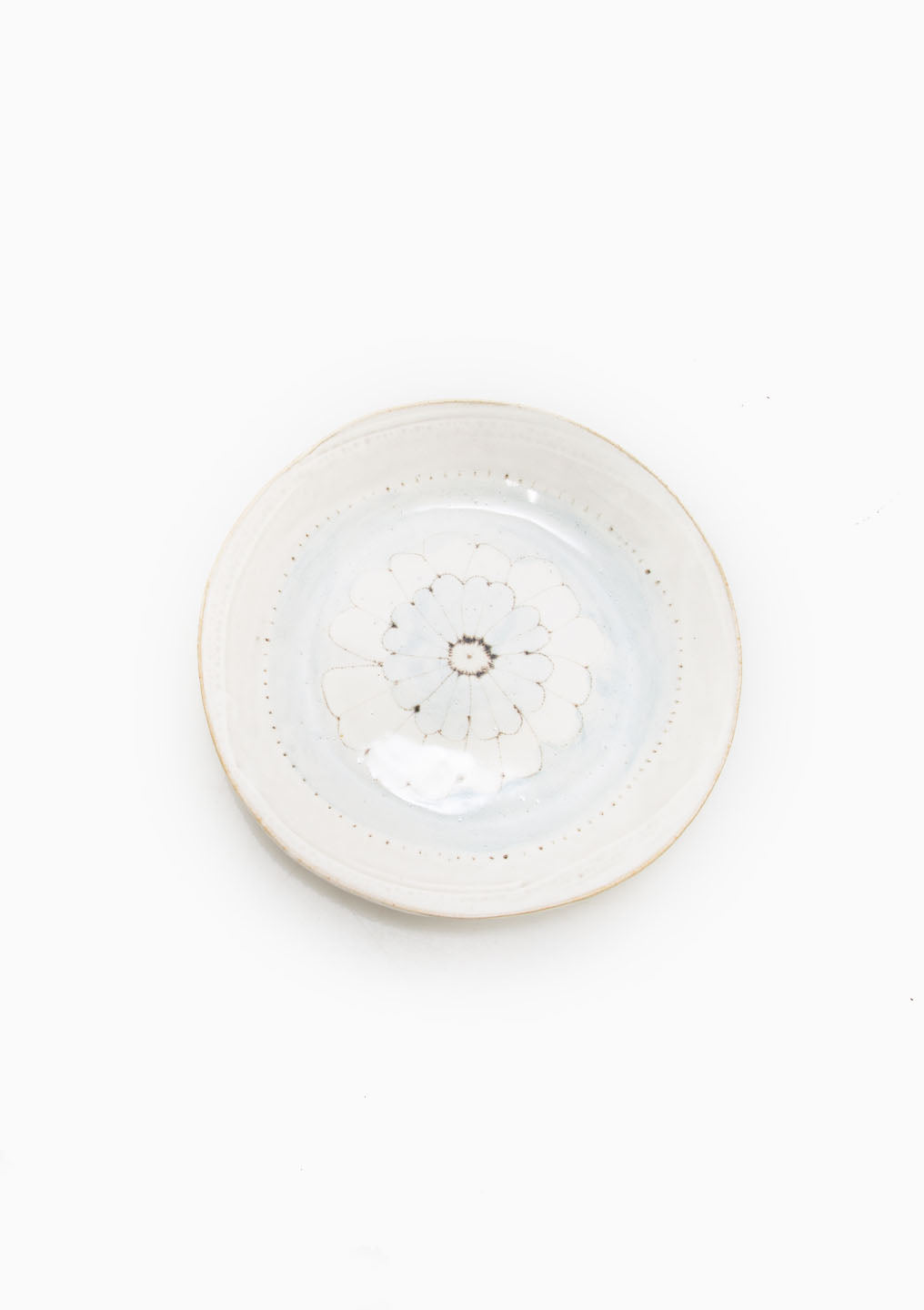 Salad Plate Wildflower Light Blue 7