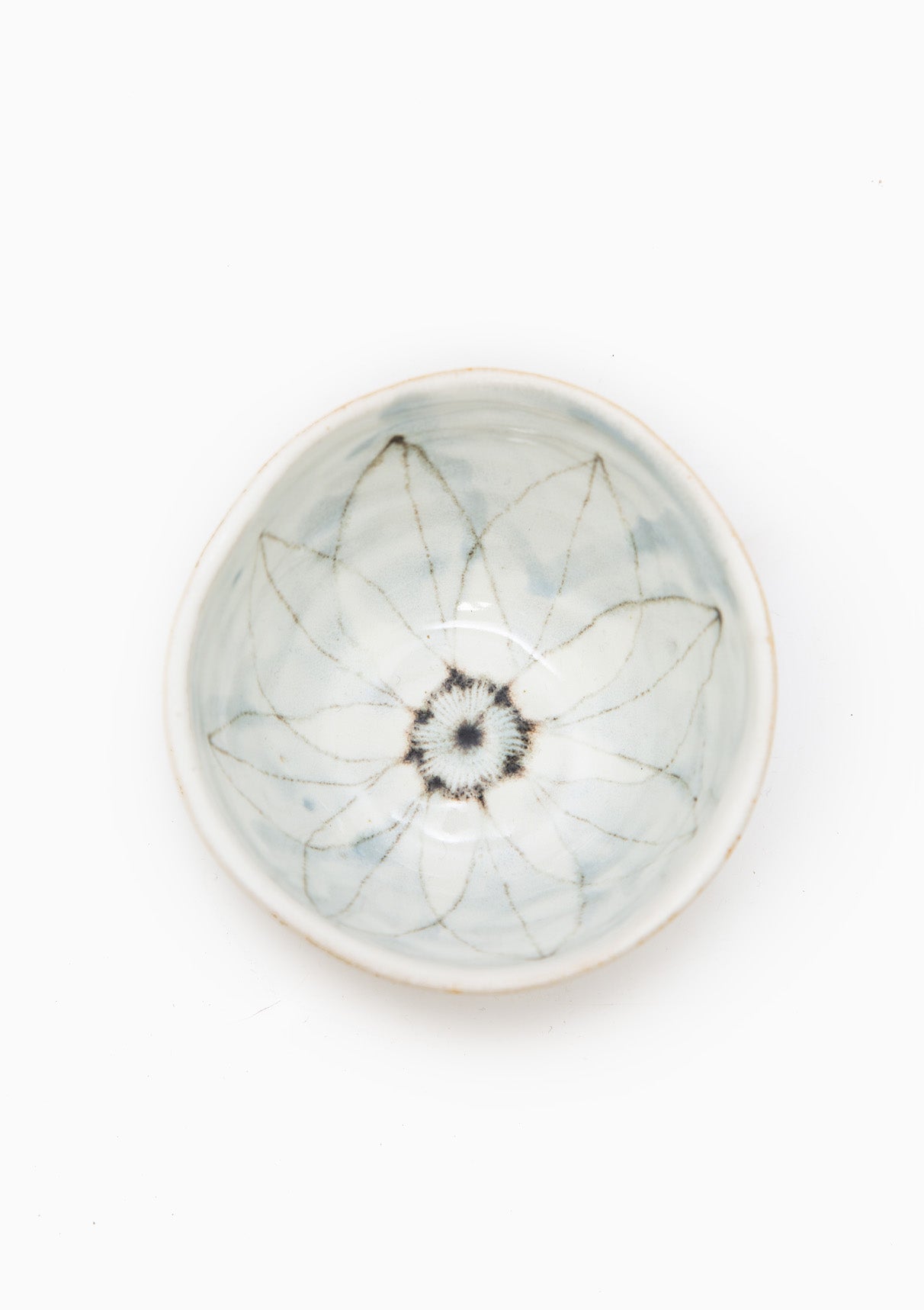 Sauce Bowl Wildflower Light Blue 12
