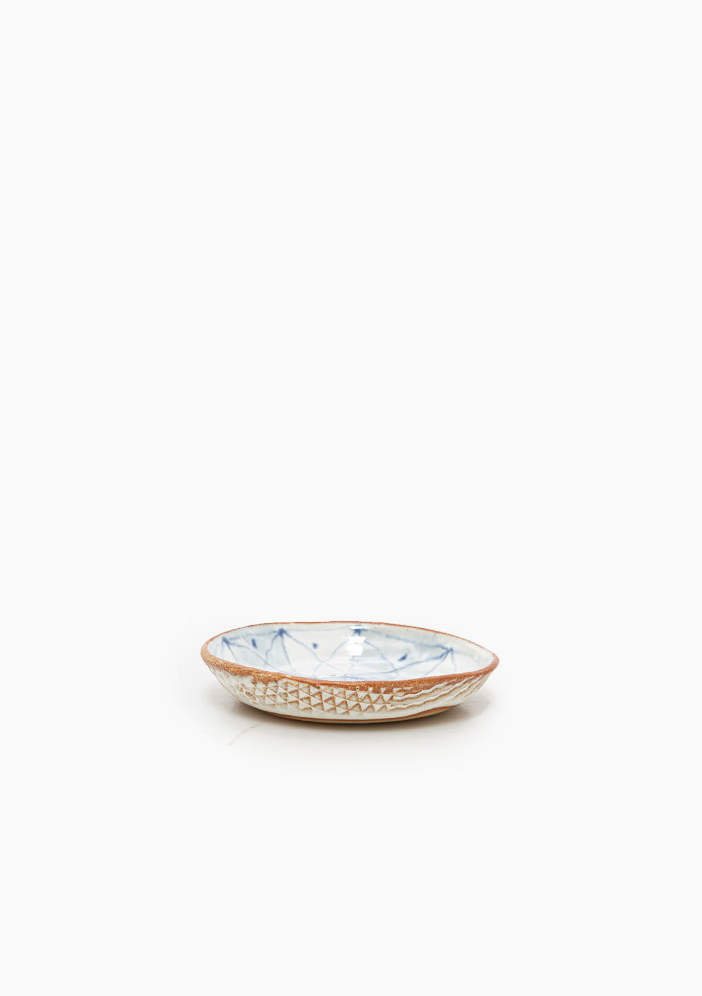 Small Plate Wildflower Blue 12