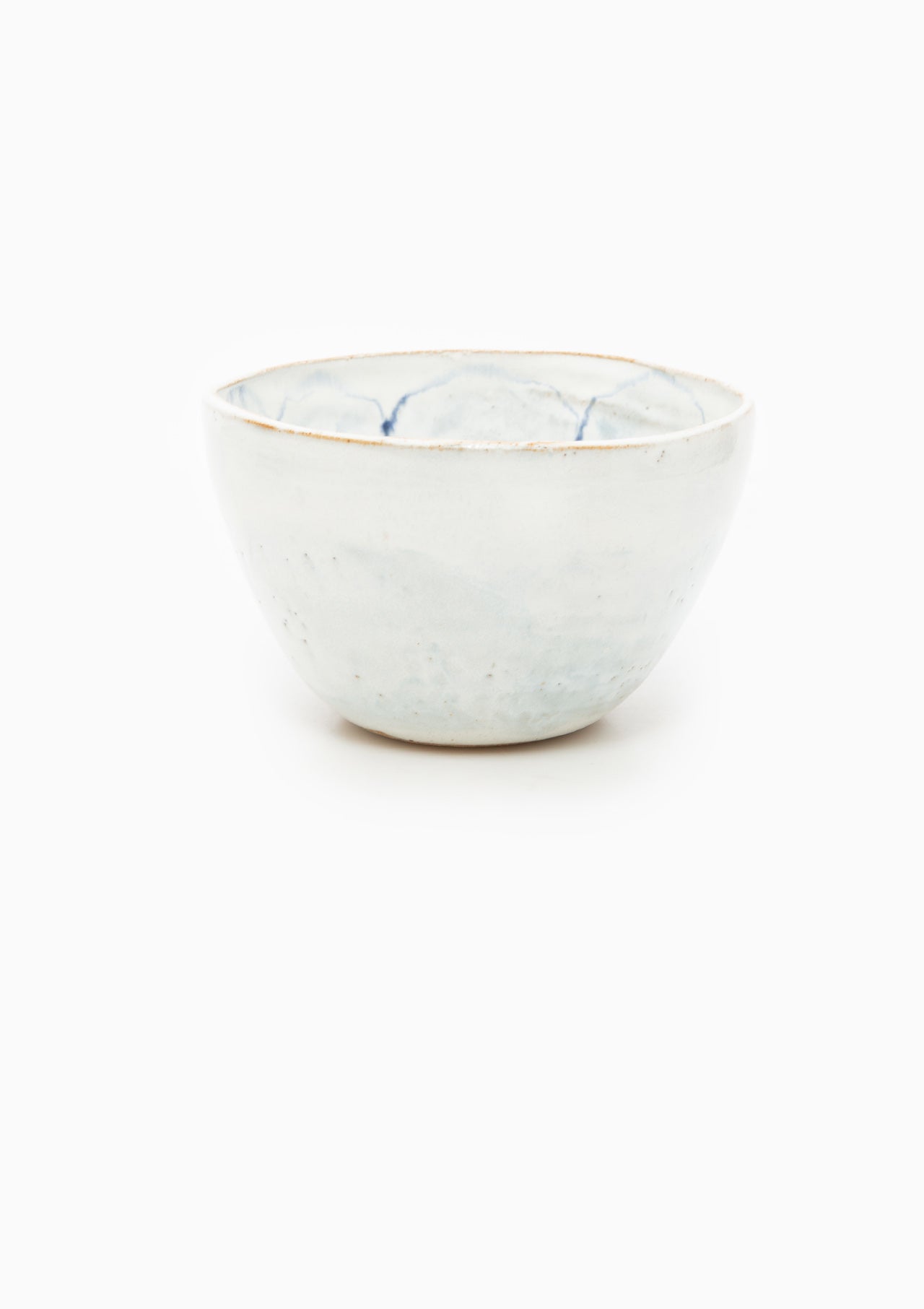 Tall Serving Bowl Wildflower Blue 1