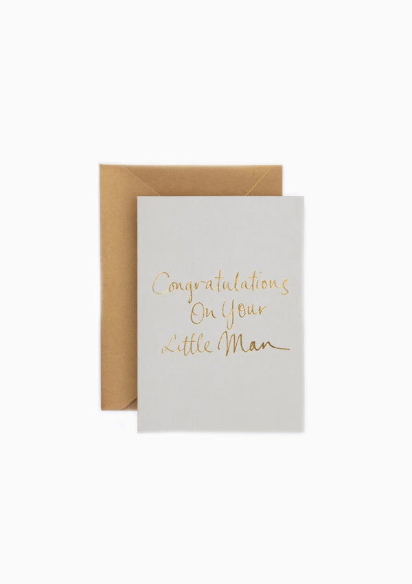 Little Man Greeting Card