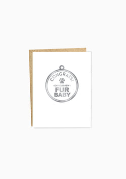 Fur Baby Greeting Card
