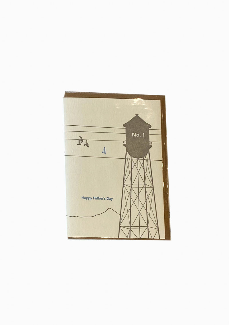 Father's Day Tower Greeting Card