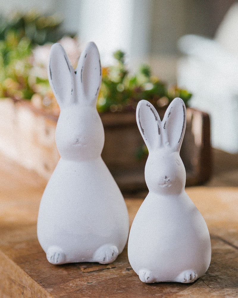 Doe Rabbit Statue | 3" x 6.5"