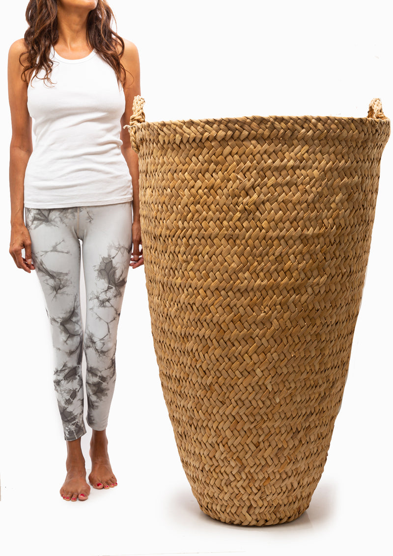 Totora Storage Basket | Large | Tan - The Citizenry