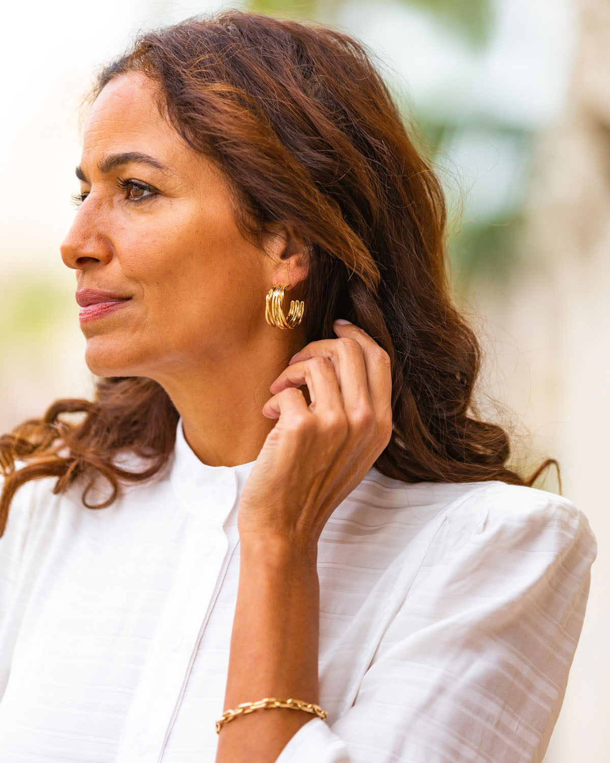 Nyundo Hoops | Gold
