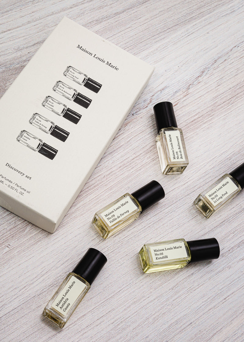 Perfume Oil Bestseller Discovery Gift Set, 5 x 3ml