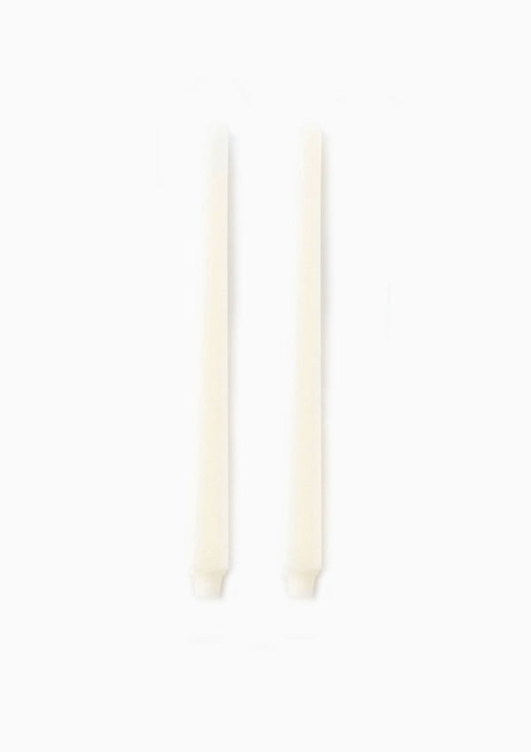 16" Square Tapers Pair | Cream