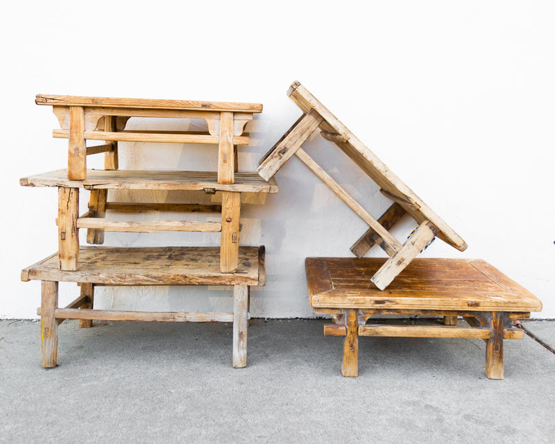 Vintage Coffee Table | 34.25" x 19.75" x 12.75"