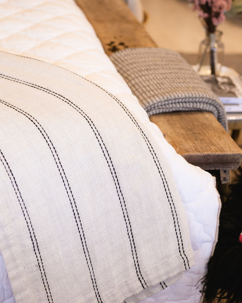 Mira Linen Bedcover | Ana