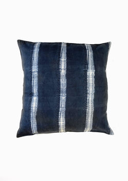 Cushion, Navy Batik | 24" x 24"