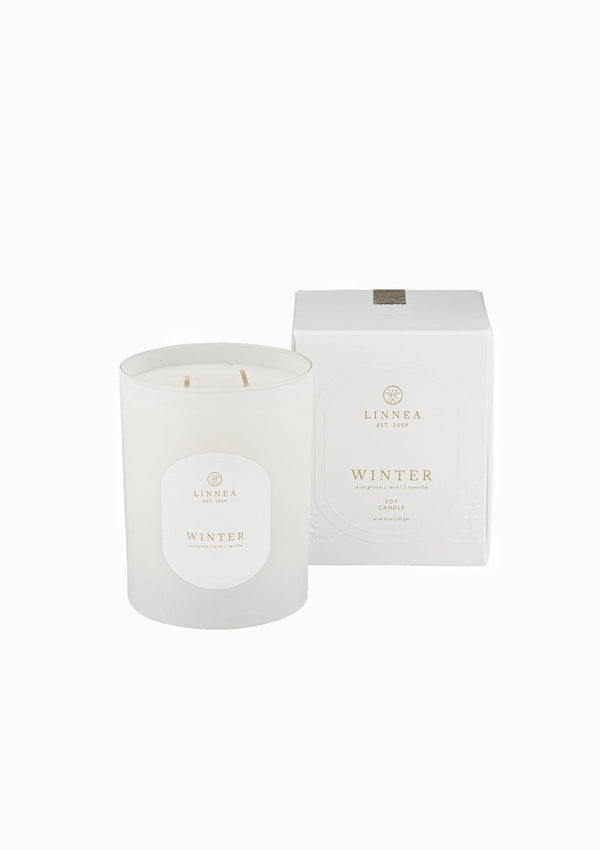 Winter Double Wick Candle
