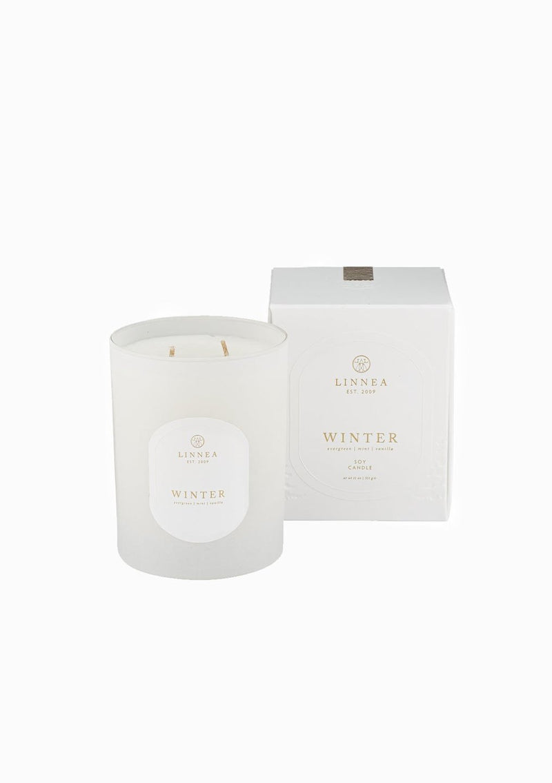 Winter Double Wick Candle