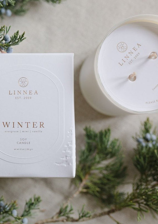 Winter Double Wick Candle