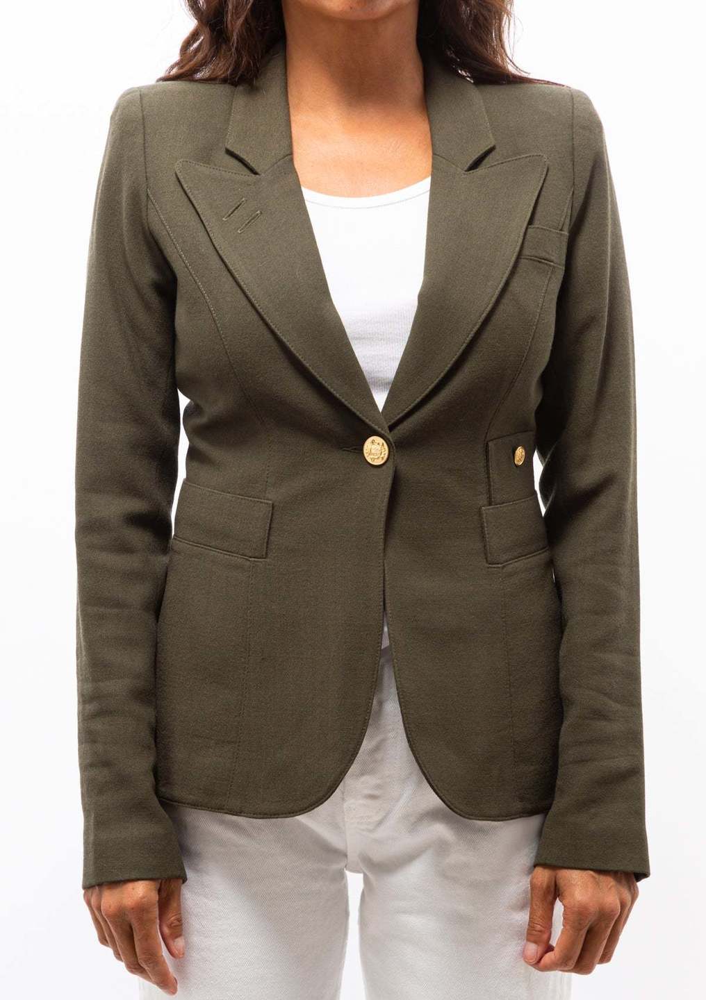 Classic Duchess Blazer | Army