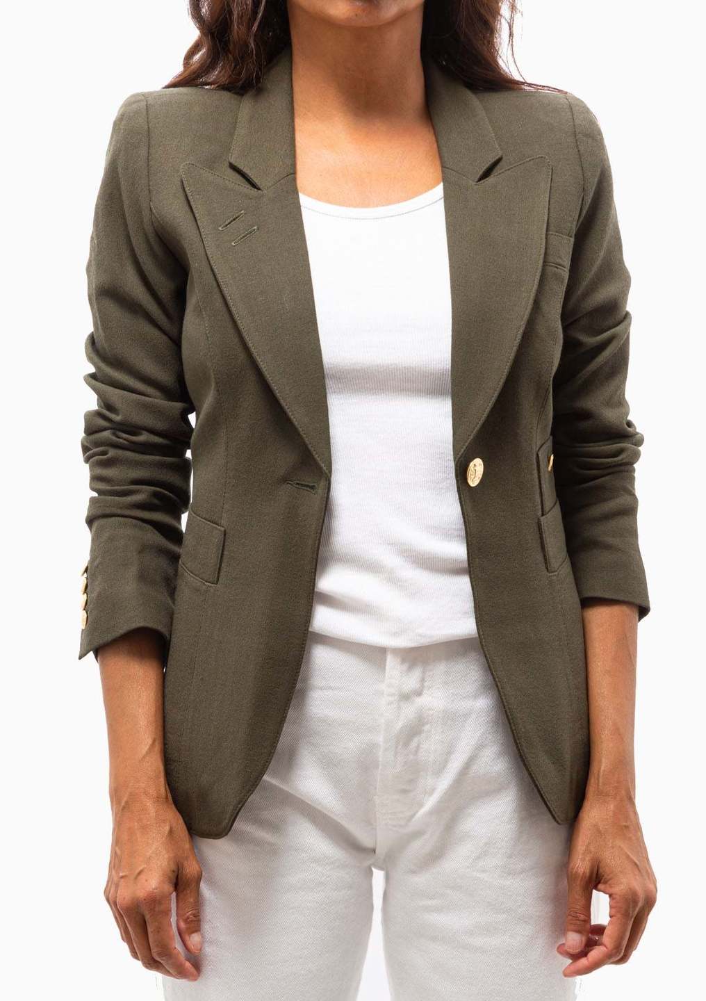 Classic Duchess Blazer | Army