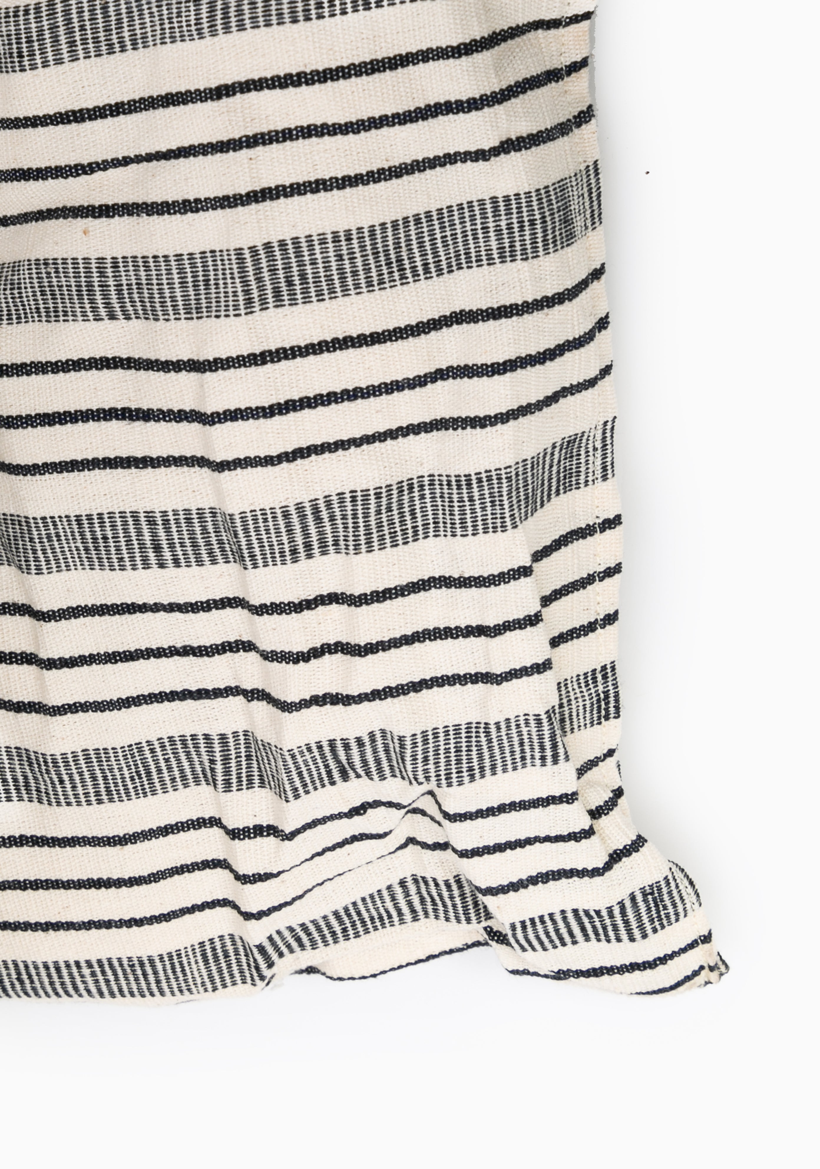 Bedroll Queen, Natural/Navy Quad Stripe | 55" x 79"