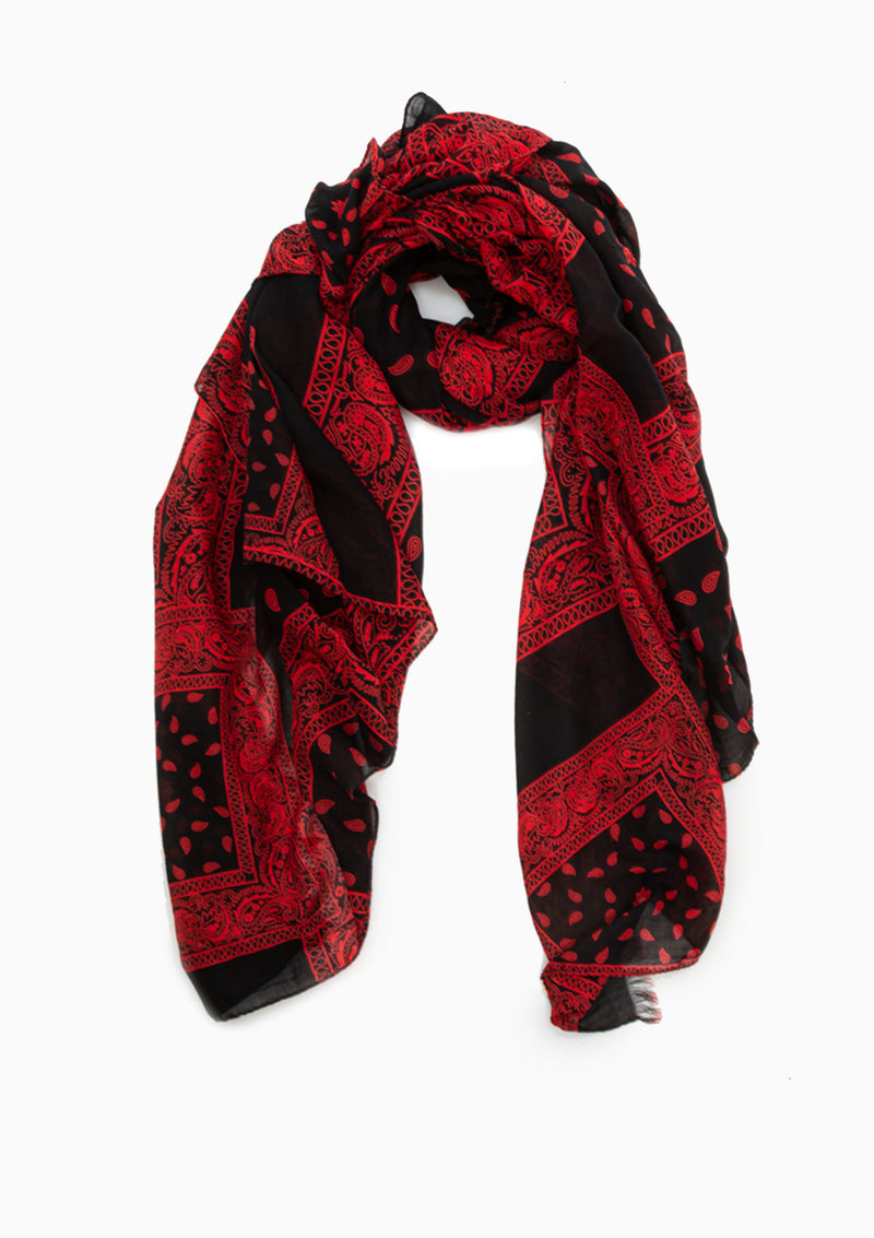 Cotton Crazy Bandana Mega | Red