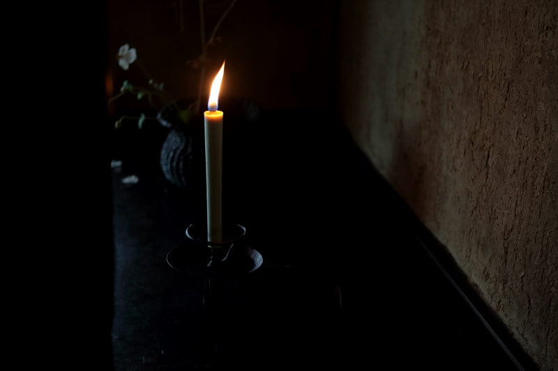 Sumac Wax Candle White No.5