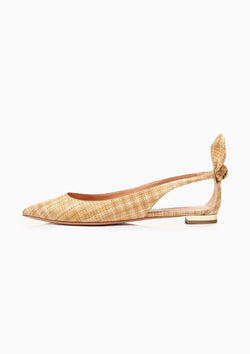 Bow Tie Ballet Flat | Multi Natural