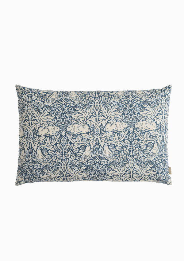 Brer Rabbit Cushion, Blue | 20" x 13"