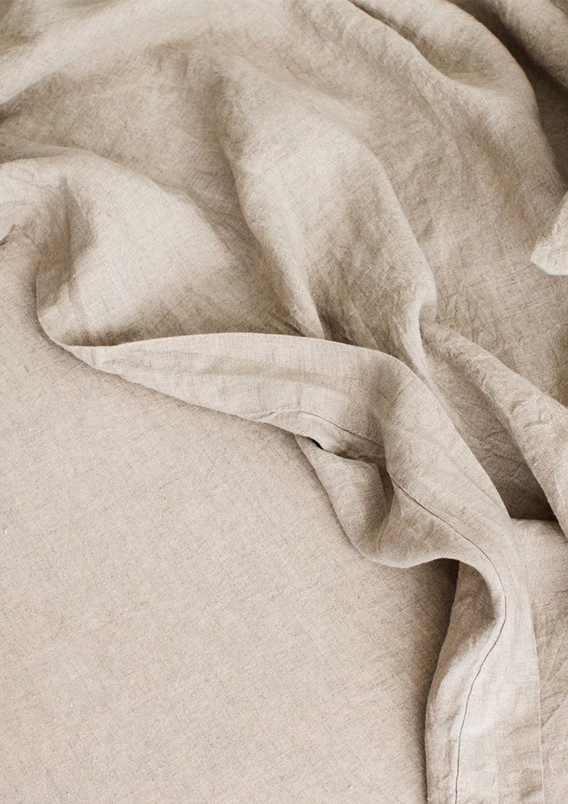 Linen Flat Sheet | Natural