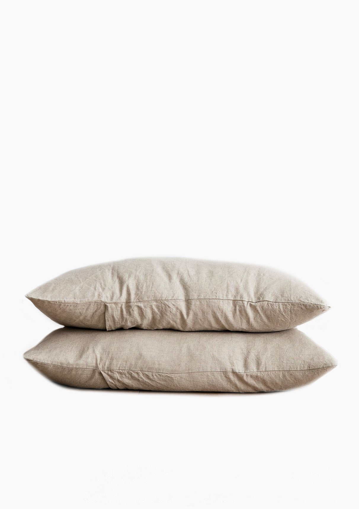 Linen Pillowcases King Set | Natural