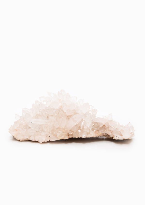 Himalayan Quartz Crystal 29, Pink & Hematite