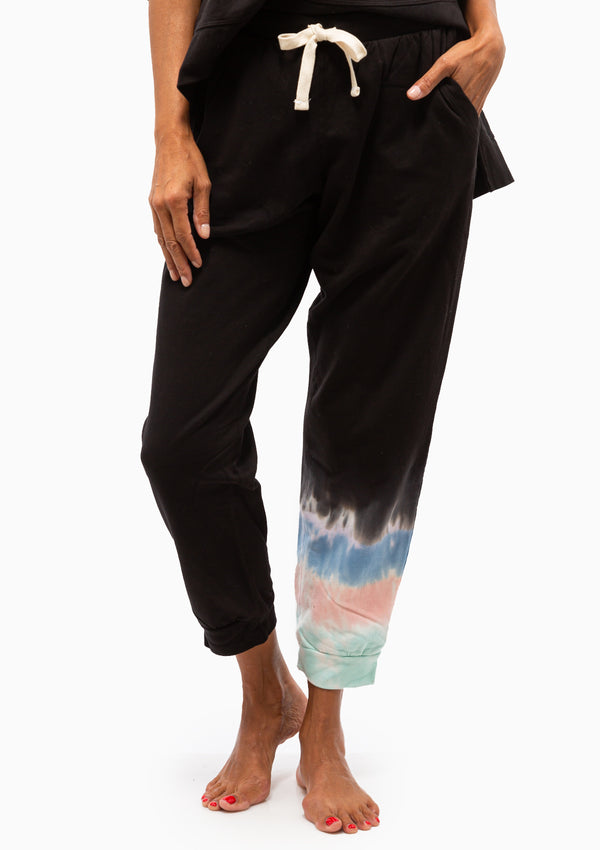 Abbot Kinney Sweatpant Mirage Wash | Onyx/Rosey/Pacific